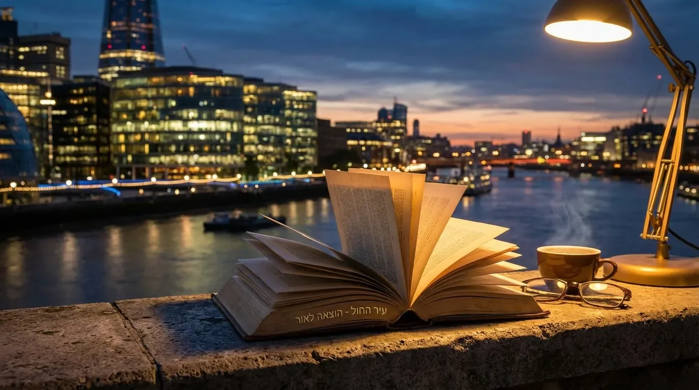 ספר מתח סוחף נפתח על רקע עירוני מסתורי